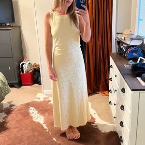 Petal and pup Malie Maxi Dress - Lemon